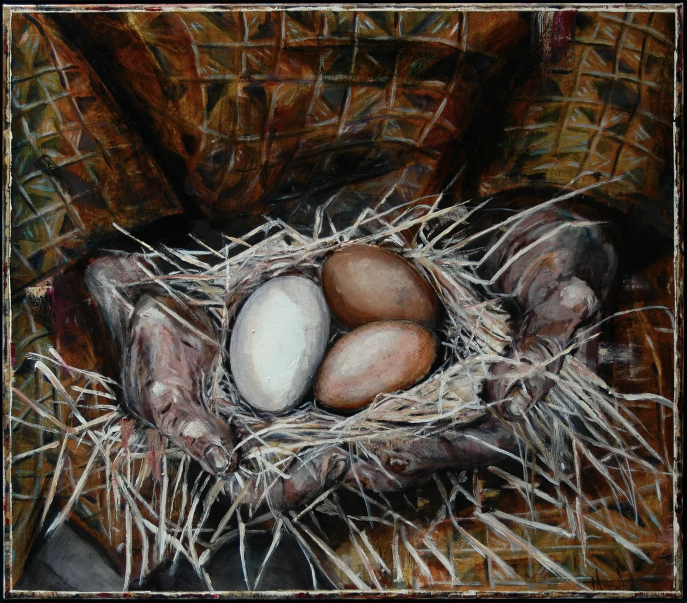 Fitzroy Eatery painting by Dale Hunt